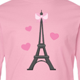 thumbnail image 4 of Inktastic Paris Lover Eiffel Tower Long Sleeve Youth T-Shirt, 4 of 5