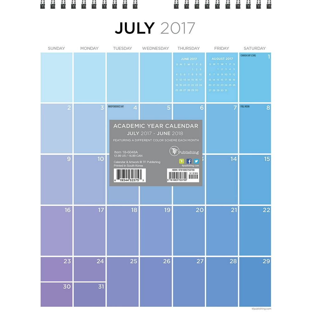 For The Love Of Color Wall Calendar 2025