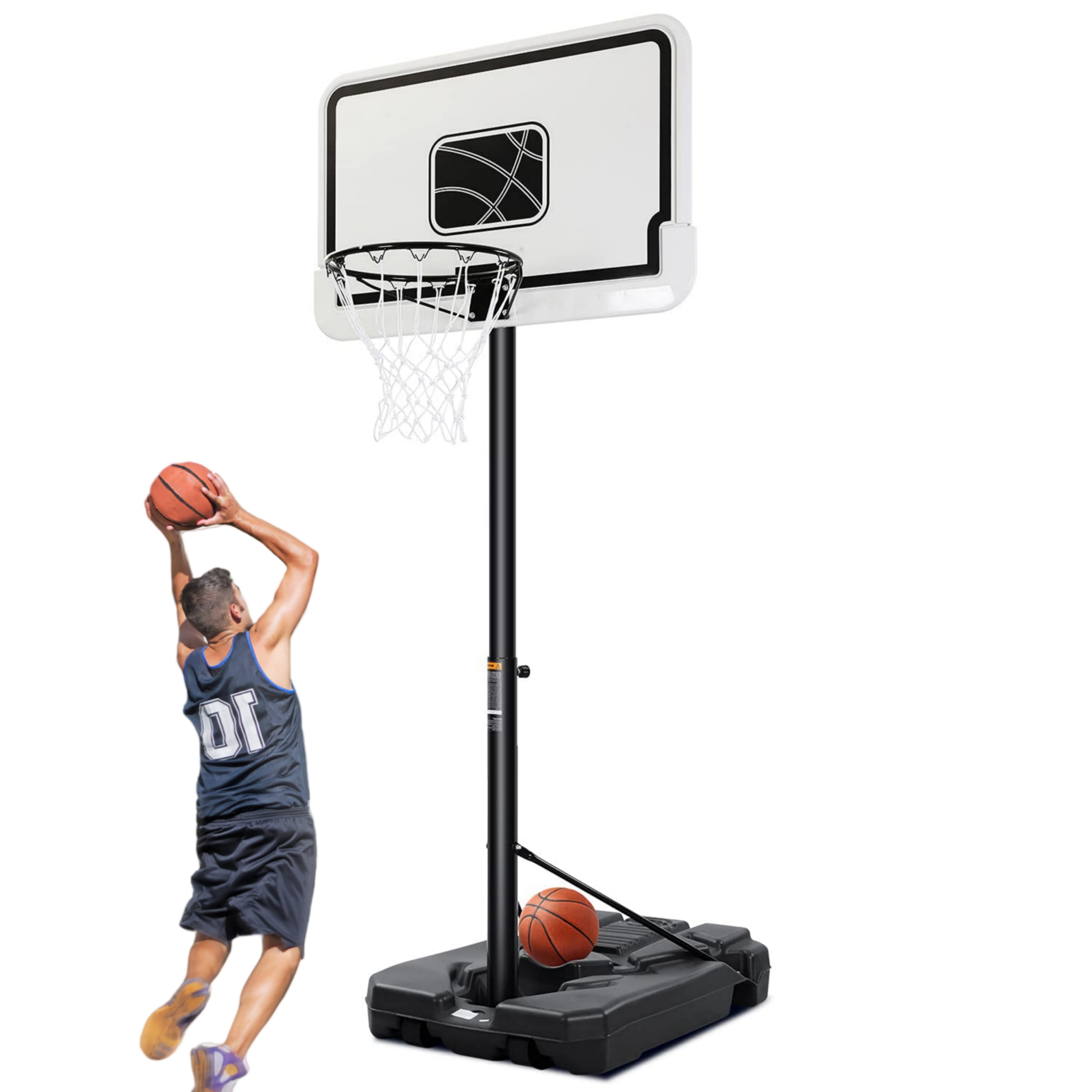 Spalding 54 Shatterproof Polycarbonate Exacta Height® Portable