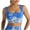 Light Blue, variant on Xfvqtps Sports Bras for Women Standard Strap Padded Bras for Everyday Tie Dye Push up Bra for Women Crop Workout Yoga Bra Light Blue