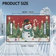 thumbnail image 7 of HUIACONG Christmas Snowman Golf Cart Seat Cover Easy to Clean Comfortable Golf Cart Seat Protector Cover Easy to Install Protection Interior Accessories Suitable for EZGO Yamaha Club Cars, 7 of 7