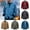Blue, variant on uublik Corduroy Jacket for Men Full Zip Lightweight Fleece Jacket Casual Soft Warm Coats with Pockets Khaki
