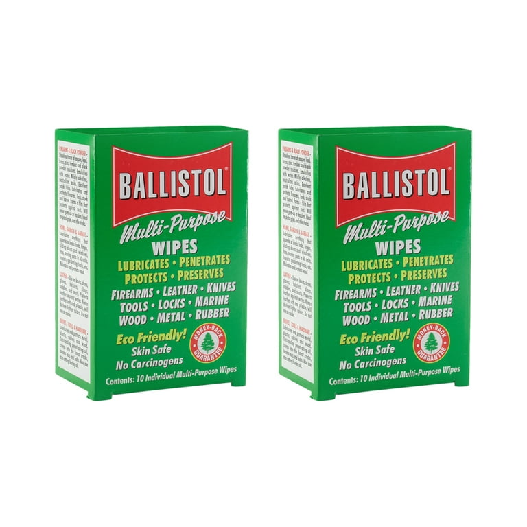 20 Count Ballistol Multi-Purpose Oil Lubricant Cleaner and
