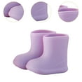 thumbnail image 6 of Doll Miniature Shoes Handmade Silicone Rain Boots for 1/12 BJD Dolls Fashion Accessories, 6 of 9