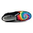 thumbnail image 2 of Laforst Kids Canvas Slip Resistant Fashion Slip On Sneakers Orange Green Tie Dye, 2 of 8