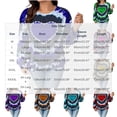 thumbnail image 4 of VBVC Women's and Women's Plus Tie Dye Heart Graphic Top , Ladies' Long Sleeve Crew Neck Pullover , Fall Winter Cute Sweatshirt For Women, M-6XL, 4 of 7