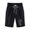 Black, variant on HomeGardon Shorts for Women Printed Elastic Waist for Casual with Casual Pockets Half Shorts Pants,S-XXL