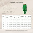 thumbnail image 6 of DPOIS Mother of The Bride Pants Suits 3Pcs Chiffon Wedding Guest Outfits Blue XXL, 6 of 6