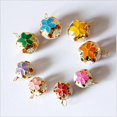 thumbnail image 4 of Campana hueca de Navidad de Color para mascotas, accesorios de joyería de Navidad, campanas de flores cloisonné, adornos de Año Nuevo, 20 piezas, 4 of 4