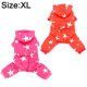thumbnail image 2 of mascotas otoño e invierno engrosado estrella cuatro patas algodón acolchado ropa para mascotas 1455, 2 of 6