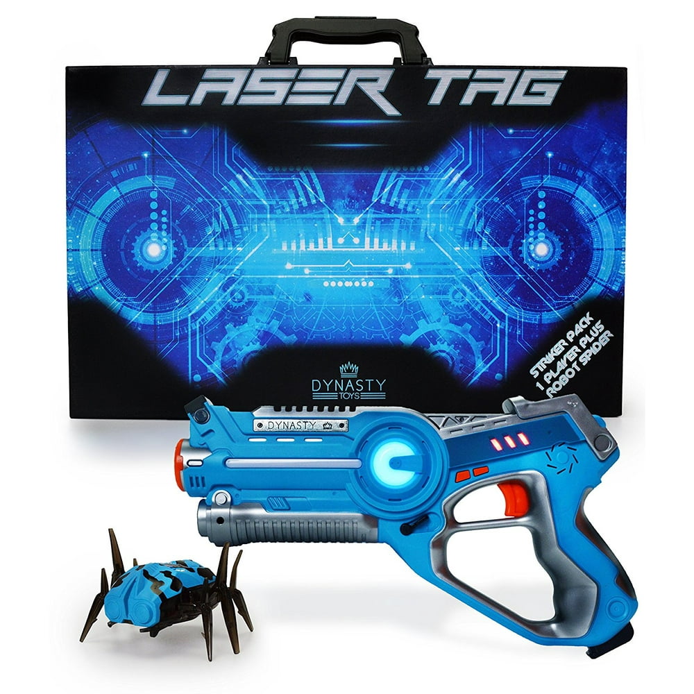 Dynasty Toys Laser Tag Blaster and Robot Nano Bug Striker