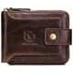 thumbnail image 1 of Cartera BULLCAPTAIN de piel auténtica con bloqueo RFID, color marrón, 1 of 7