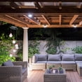 thumbnail image 4 of IDEANATEGRATE Colgante Solar Para Exterior Con Campana De Y Luces LED Multicolor Cambiantes, 4 of 8