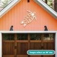 thumbnail image 5 of Outdoor Sea Turtle Wall Decor - PVC Turtle Sign for Beach House, Coastal Home, Patio, or Fence - Nautical Ocean-Themed Wall Art, 2 Foot, 5 of 10