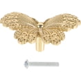thumbnail image 1 of Perilla de gabinete de cobre Perilla de cajón de tocador Tirador de gabinete en forma de mariposa Tirador de tocador, 1 of 6