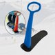 thumbnail image 4 of Deslizamiento flexible Esquí Snowboard Mango Trineos de descenso Trineo de nieve juguetes Toboggan para Azul Sharpla trineo de nieve, 4 of 8