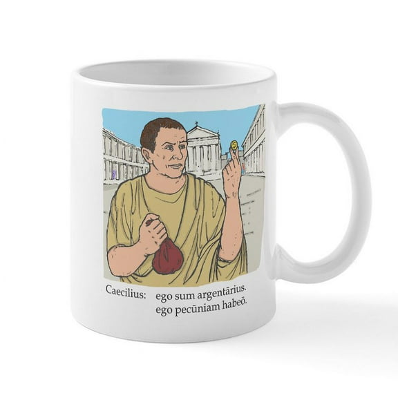 CafePress - Caecilius Mug - 11 oz Ceramic Mug - Novelty Coffee Tea Cup