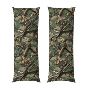 Body Pillow Cover With Zipper, Camouflage Tree Branch Cooling Body Pillow Pillowcase For Hot Sleepers, Long Pillow Case For Bed And Sofa.