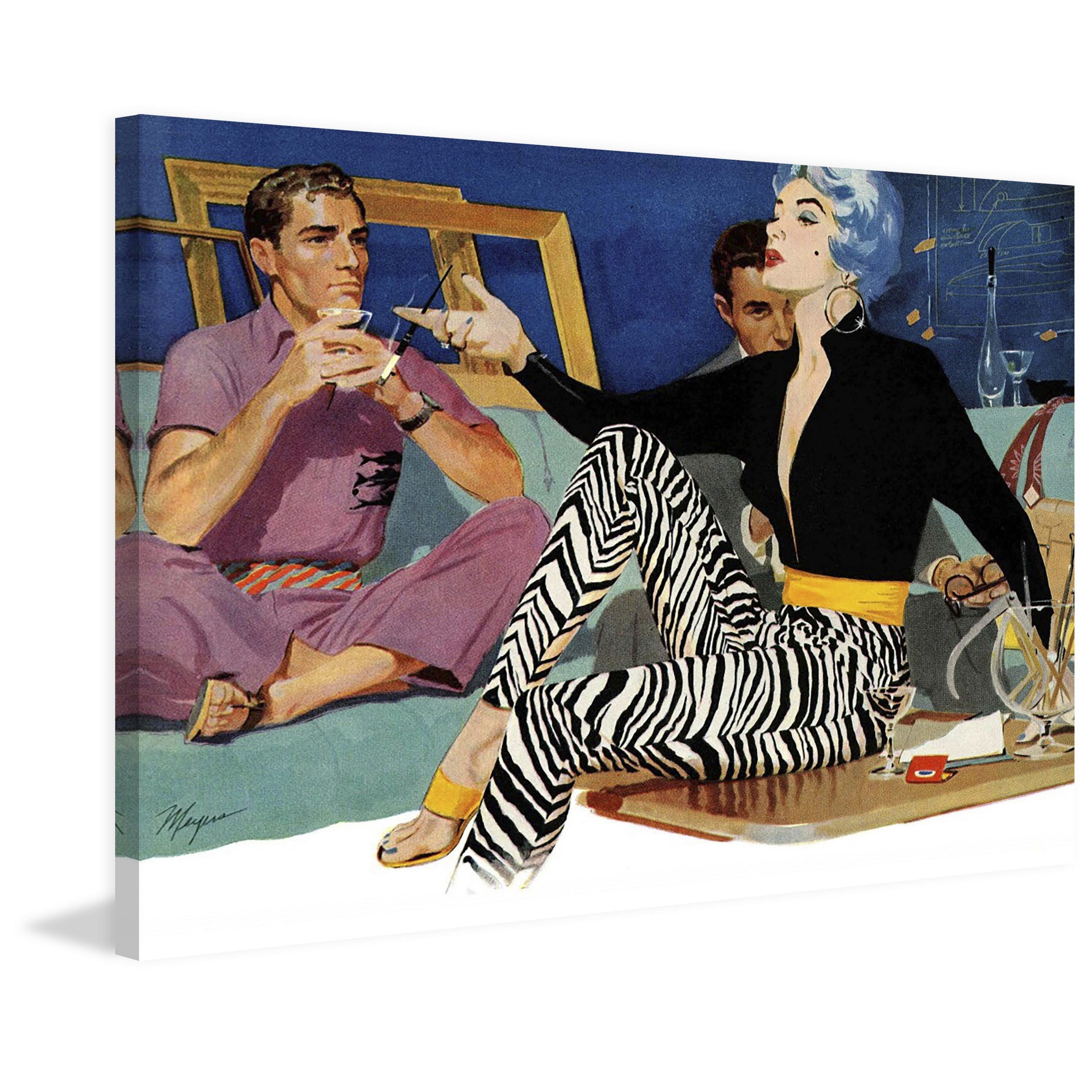 Marmont Hill "Custom-Made Bride" by Robert Meyers Painting Print on Canvas
