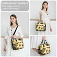 thumbnail image 6 of OBREWU White Sunflower Womens Lunch Box for Work,Insulated Large White Sunflower Lunch Bag for Women,Loncheras Para Mujer,Leakproof Adult Lunch Bag for Work,Beach,Travel,Picnic,Camping, 6 of 7