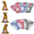 thumbnail image 1 of Rosnek Pet Physiological Panties Washable Dog Diapers Dog Pants Pet Clothes Puppy Diaper Female Dog Diapers, 1 of 5
