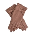 thumbnail image 1 of Winter Women Merino Wool Gloves Touchscreen Thick Fleece Lining Knit Mitten, 1 of 4