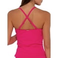 thumbnail image 2 of Sunsets Swimwear Begonia Sandbar Rib Simone Tankini Top, 2 of 6