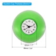 thumbnail image 2 of Wall Clock Mini Cute Bathroom Mirror Suction Waterproof Shower Clock, Green, 2 of 7