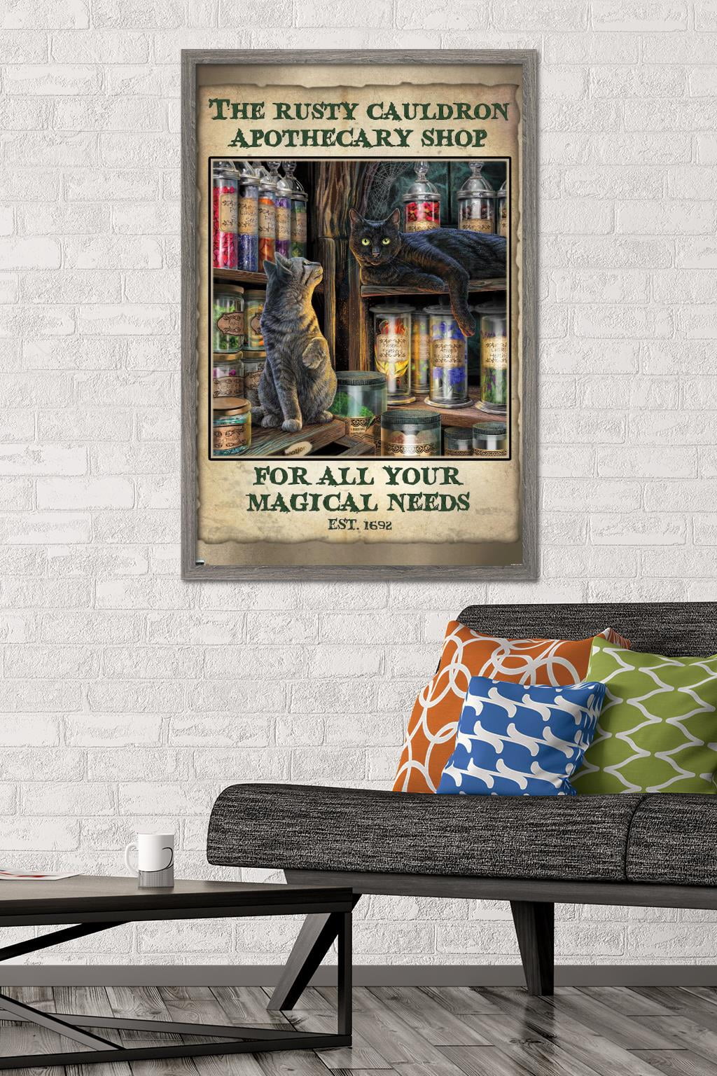 Lisa Parker - Apothecary Shop Wall Poster, 22.375" x 34", Framed