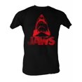 thumbnail image 1 of Jaws Movies Red J Adult Short Sleeve T Shirt, 1 of 2