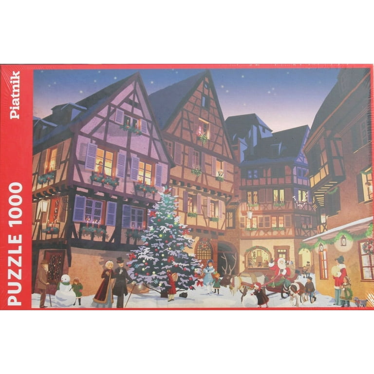 Piatnik Vintage Christmas Village Puzzle Jigsaw (1000 Piece