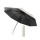 thumbnail image 4 of Paraguas plegable manual, ligero, resistente al viento, para viajes al aire libre. blanco, 4 of 9