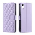 thumbnail image 2 of for iPhone XR Wallet Case, Premium PU Leather Magnetic Flip Folio Case with Wrist Strap Credit Card Holder for Women Men Crossbody Strap Phone Case Cover for iPhone XR, Purple, 2 of 9