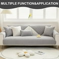 thumbnail image 6 of Eurhowing Sofa Cover for 1/2/3 Seater & L-Shape, Non-Slip Corduroy Stretch Couch Slipcover, Furniture Protector Mat Couch Cover for Kids/Pets (Light Gray, 36''x82''), 6 of 8