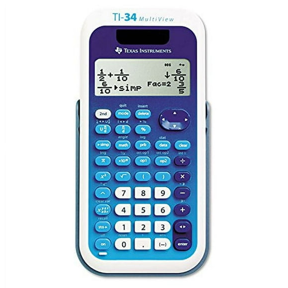 Texti34MIV - Texas Instruments TI-34 Calculatrice Scientifique Multivue