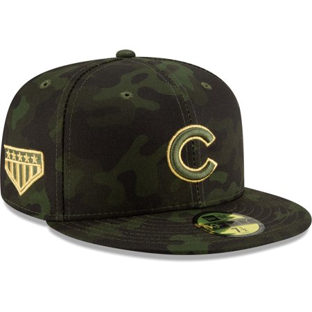 Chicago Cubs New Era 2019 MLB Armed Forces Day On-Field 59FIFTY Fitted Hat - (Best Mlb Hats 2019)