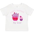 thumbnail image 3 of Inktastic World's Sweetest Big Sister Girls Toddler T-Shirt, 3 of 5