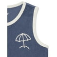 thumbnail image 2 of easy-peasy Baby and Toddler Boys Loop Terry Cloth Tank Top, Sizes 12M-5T, 2 of 3