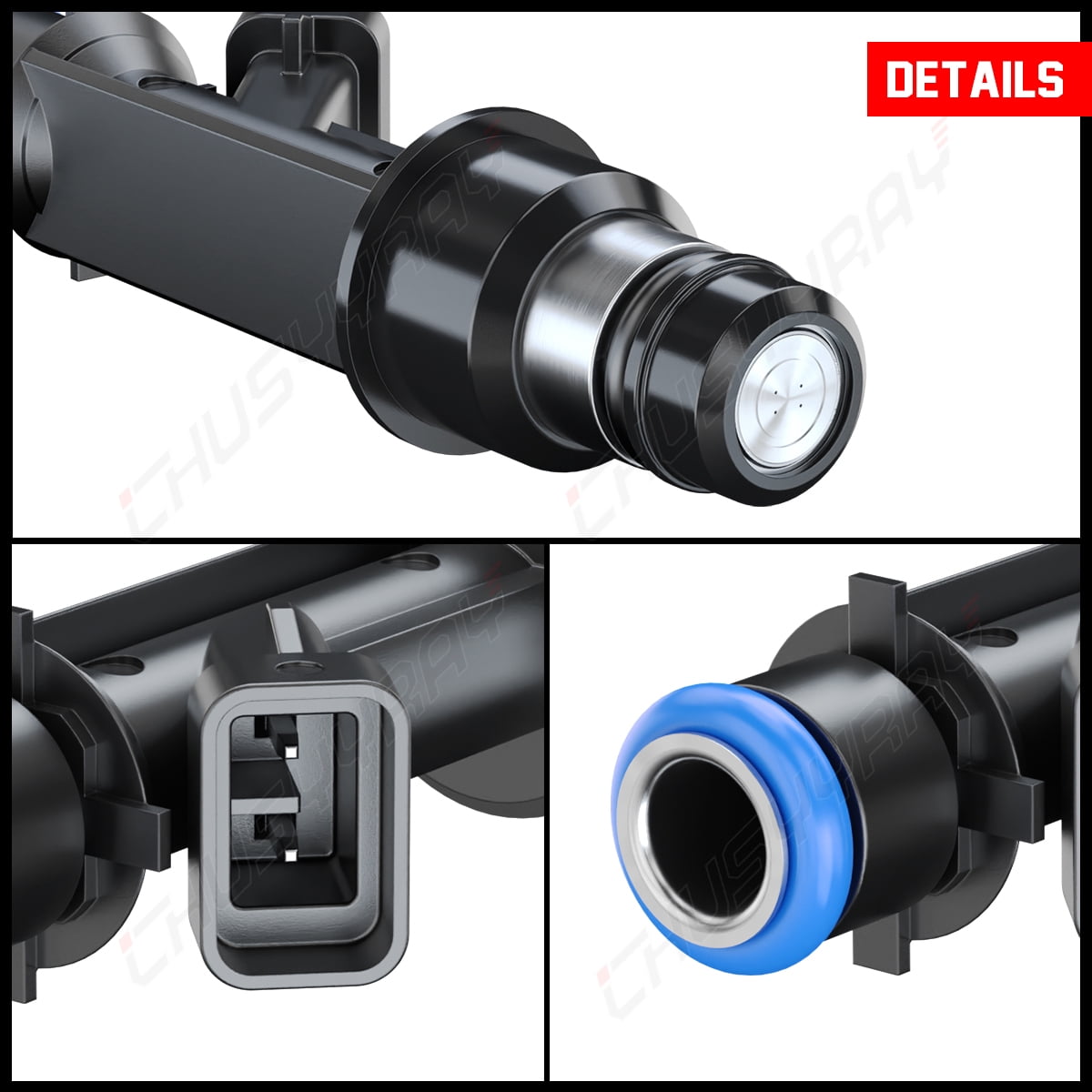 Set of 6 Fuel Injector For 2004-2007 Chevrolet Colorado & GMC Canyon 2.8L 2.9L
