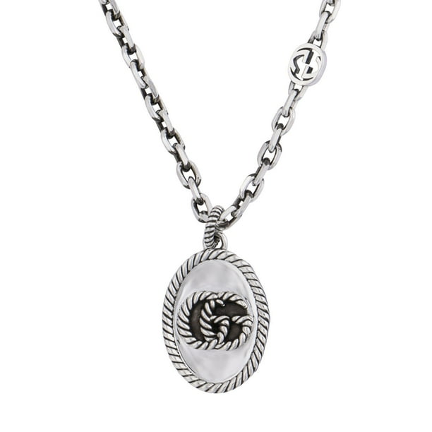 Gucci Marmont Pendant Necklace in Sterling Silver - Samsclub.com