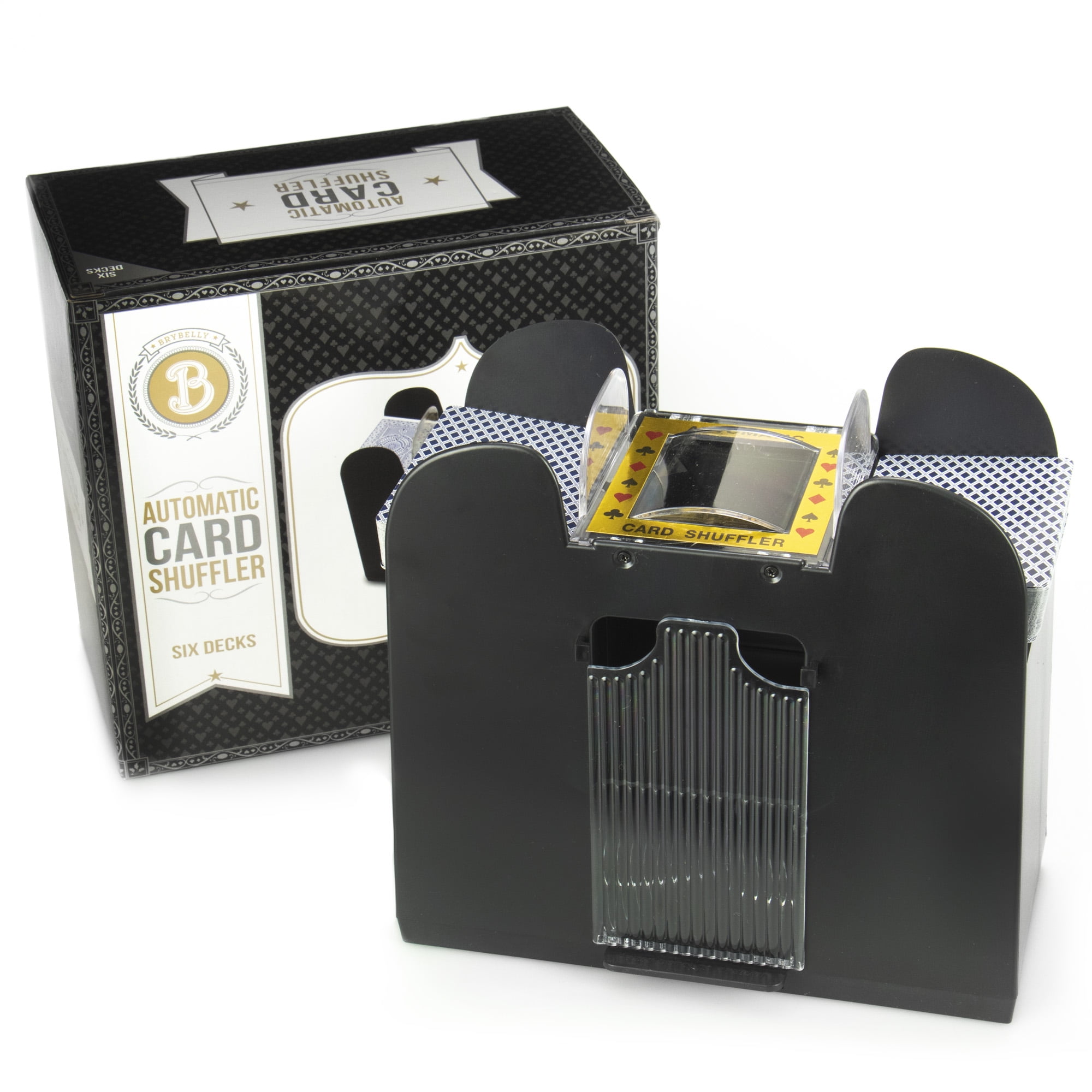 Brybelly Casino 6 Deck Automatic Card Shuffler