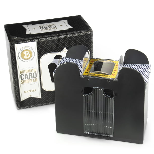 Brybelly Casino 6 Deck Automatic Card Shuffler - Walmart.com
