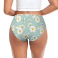 thumbnail image 3 of Womens Underwear Floral daisy A Cuteness No Show Seamless Underwear for Women, Soft Stretch Women's Panties, Hipster Ladies Panties Bikini Underwear Briefs, 3 of 6