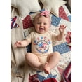 thumbnail image 3 of BemeyourBBs Cousin Crew Shirt Romper Baby and Toddler Matching Shirt Outfits Baby Girl Boy 4th of July Outfit Patriot Independence Day Clothes Short Sleeve Letter Star Print Summer Bodysuit Playsuit, 3 of 9