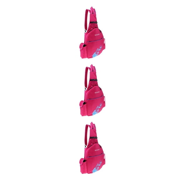 Qarigey Waterproof Tennis Racket Backpack Abrasion Resistance Rose Badminton Red Bag Type1 NO1
