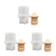 thumbnail image 2 of Matsuzay Molde de de silicona para hacer manualidades, molde para pudín de Chocolate para hornear, artesanía decorativa para vacaciones, Tipo 2 3piezas, 2 of 6