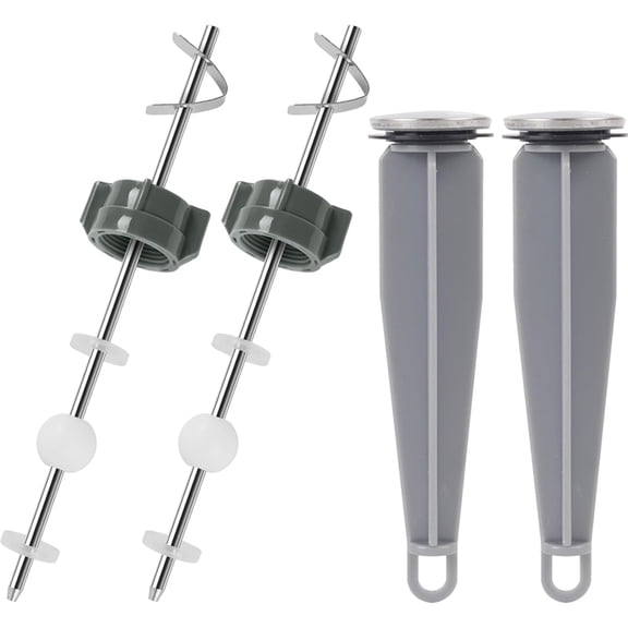 Bathroom Sink -Up Stoppers with Brushed Finish, Fits Most -Up Drains, 2 2 Pack Replacement Kit