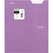 Five Star Pocket and Prong Paper Folder, Amethyst Purple