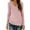 Pink, variant on BLVB Scoop Neck Long Sleeve Tops for Women Loose Fit T-Shirts Casual Fall Layer Trendy Basic Tees Shirts for Ladies
