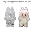 thumbnail image 1 of Labubu Macaron Sit And Party Generation Estuche protector transparente Mochila Labu Muñeca colgante Ropa Burbuja, 1 of 6